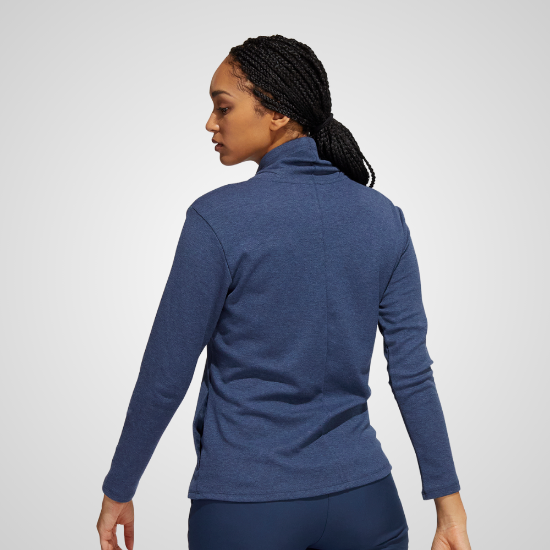 Picture of adidas Ladies Melange High Mock Golf Pullover 