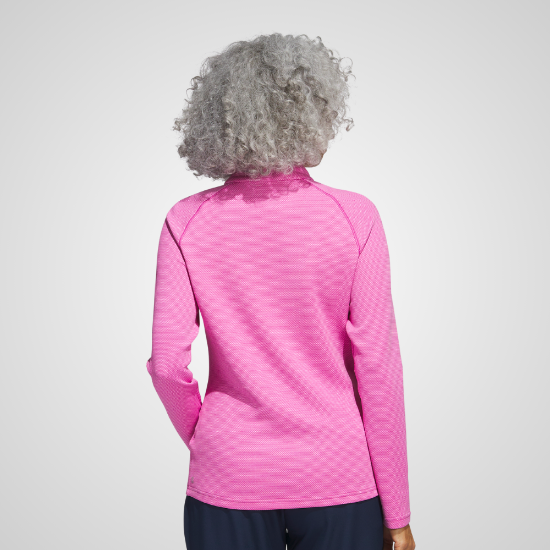 Picture of adidas Ladies 1/4 Zip Golf Pullover