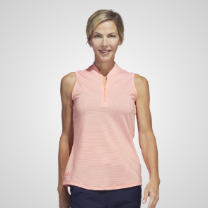 Picture of adidas Ladies Ottoman Sleeveless Golf Polo Shirt