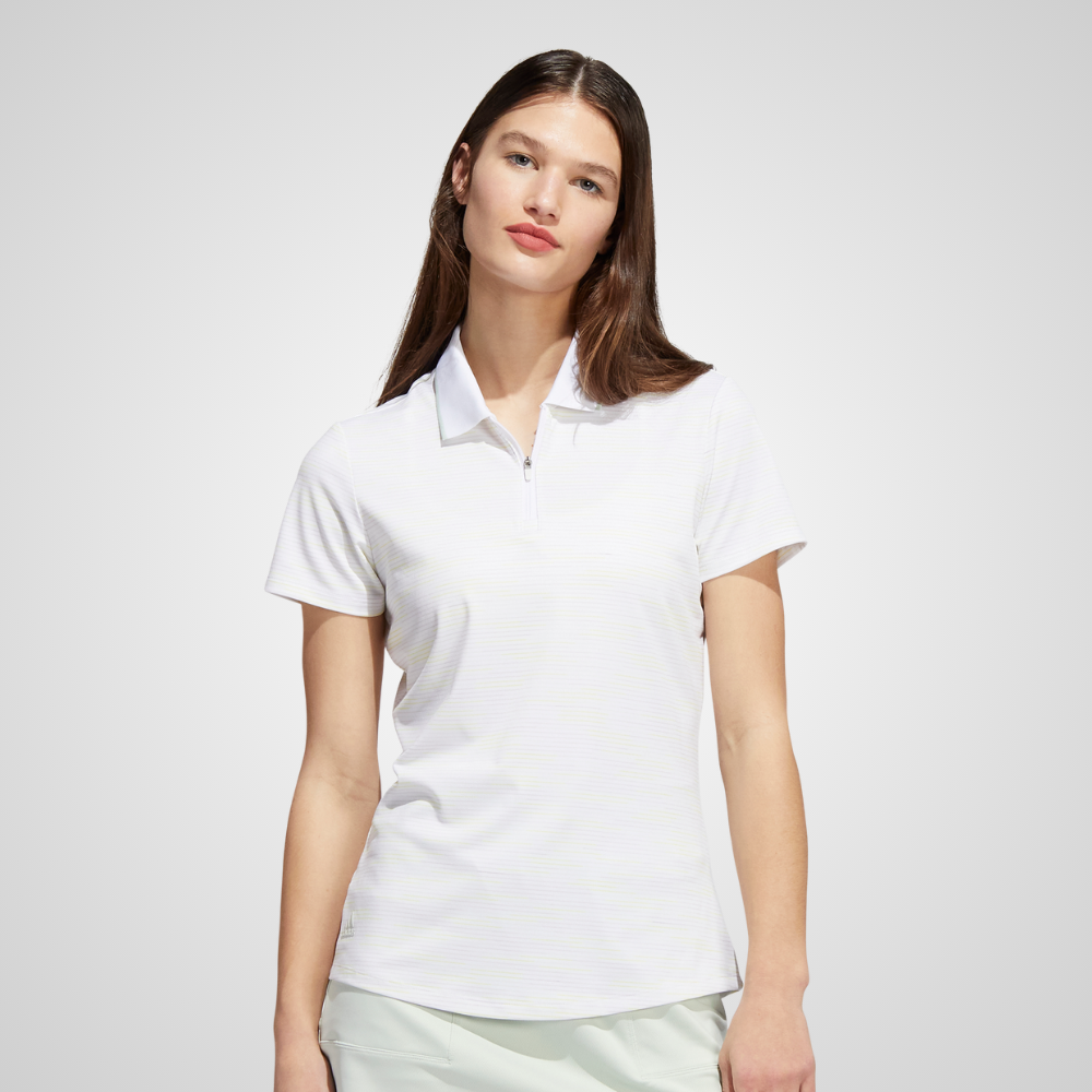 adidas Ladies Novelty Short Sleeve Golf Polo Shirt
