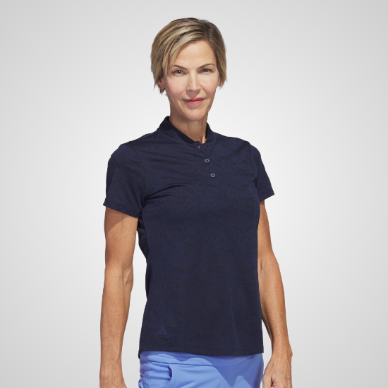 Picture of adidas Ladies Jacquard Golf Polo Shirt