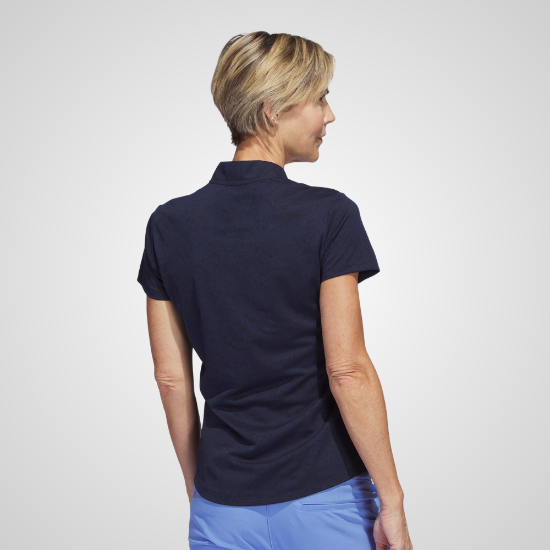 Picture of adidas Ladies Jacquard Golf Polo Shirt