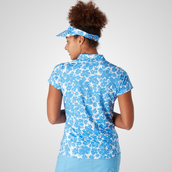 Picture of Swing Out Sister Ladies Signature Cap Sleeve Golf Polo Shirt