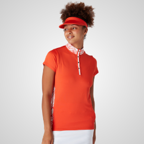 Picture of Swing Out Sister Ladies Clarissa Cap Sleeve Golf Polo Shirt