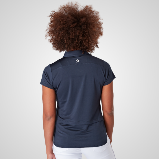 Picture of Swing Out Sister Ladies Amelie Cap Sleeve Golf Polo Shirt