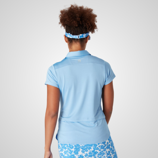 Picture of Swing Out Sister Ladies Amelie Cap Sleeve Golf Polo Shirt