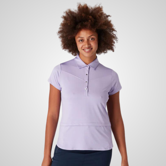Picture of Swing Out Sister Ladies Amelie Cap Sleeve Golf Polo Shirt