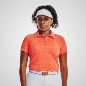 Picture of Under Armour Ladies Playoff Printed Golf Polo Shirt