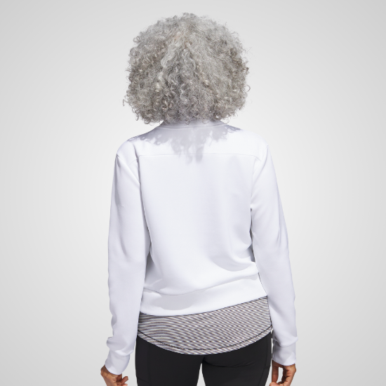 Picture of adidas Ladies Knit Golf Bomber Jacket