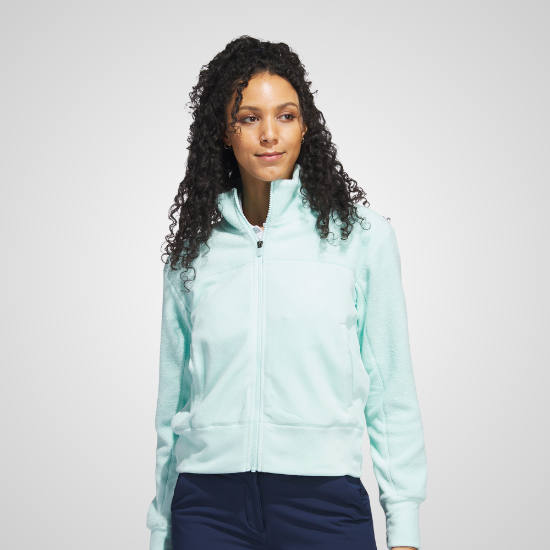 Picture of adidas Ladies Fleece Full Zip Golf Jacket