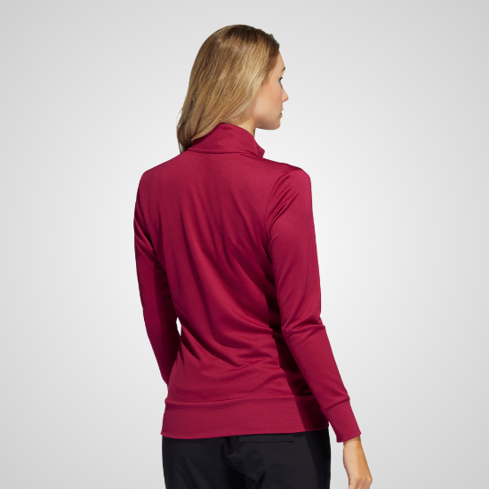 Picture of adidas Ladies Textured Full Zip Golf Jacket