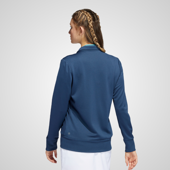 Picture of adidas Ladies Textured Full Zip Golf Jacket