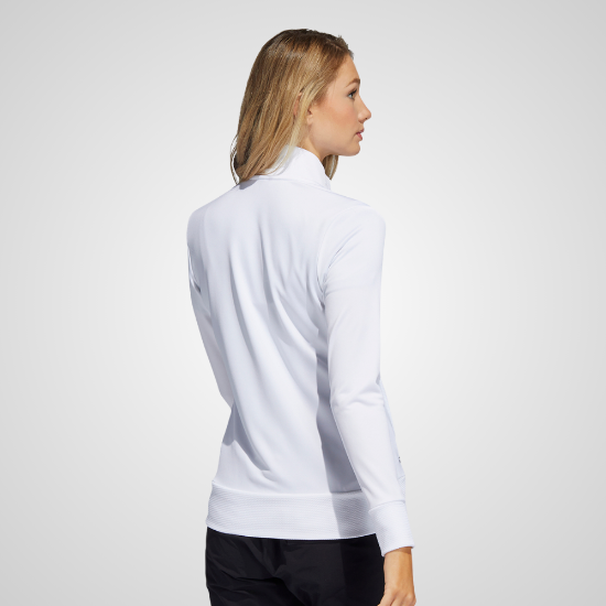 Picture of adidas Ladies Textured Full Zip Golf Jacket