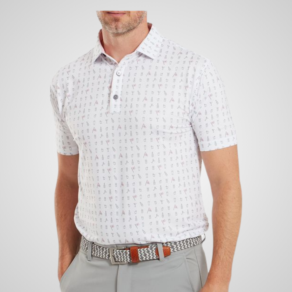 FootJoy Men's 19th Hole Golf Polo Shirt
