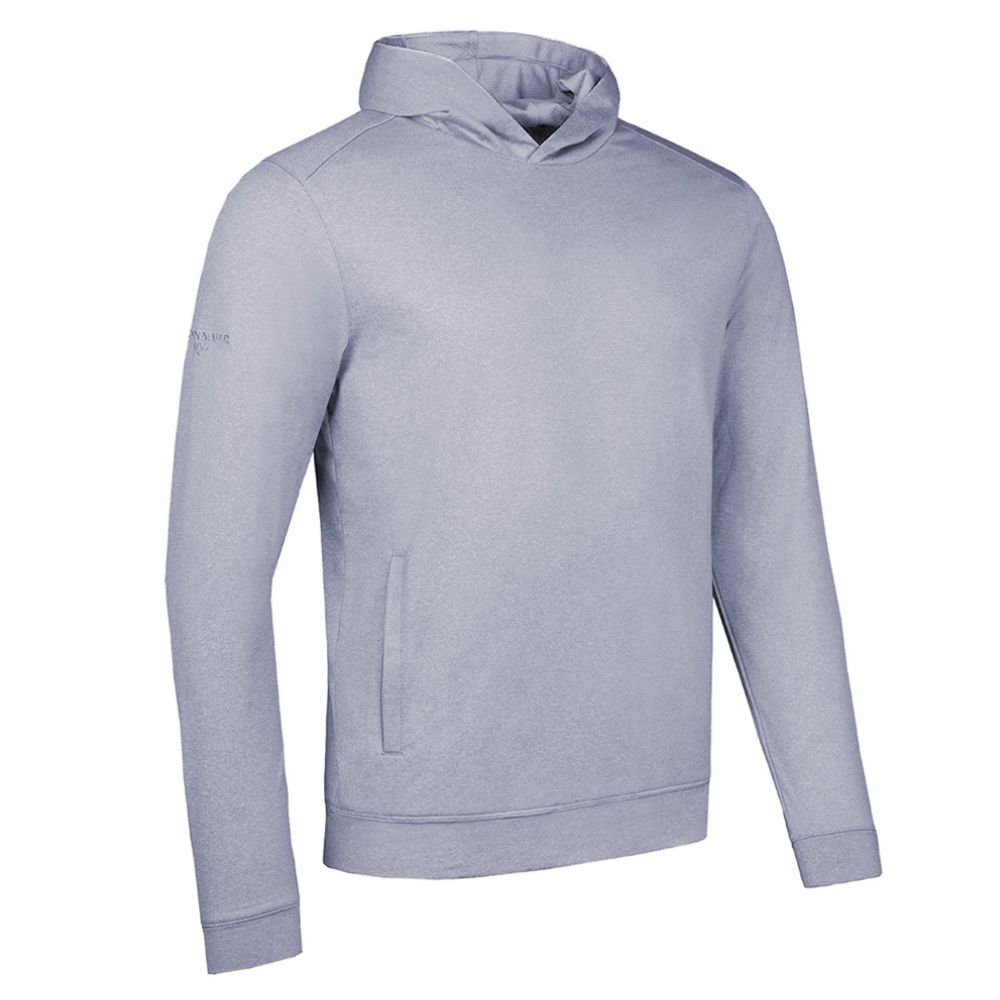 【DESCENTE GOLF 】Men's Warm Neck Fleece Hooded T-Shirt Men's Golf Hoodies - Breathable & Warm | Galvin Green