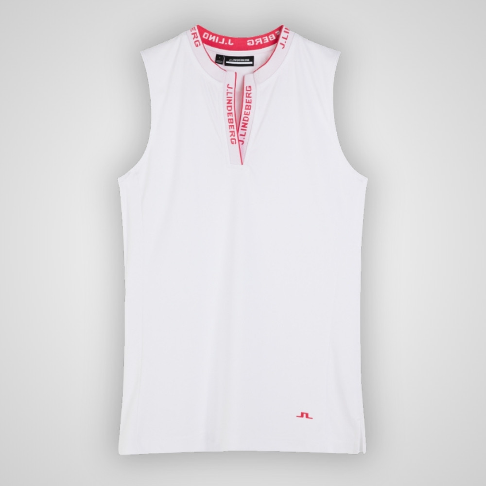 J.Lindeberg Ladies Leya Sleeveless Golf Polo Shirt