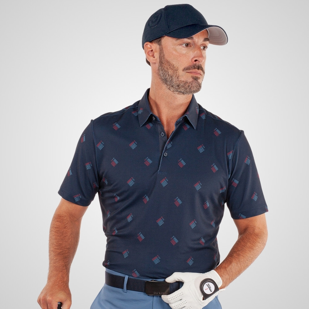 Galvin Green Men's Memo Golf Polo Shirt