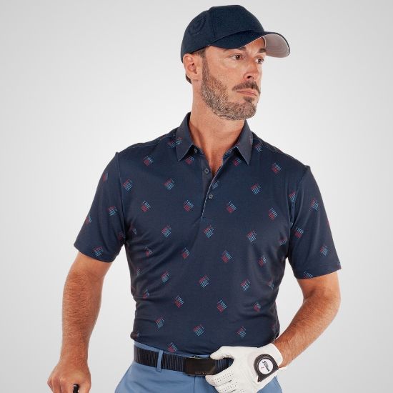 Picture of Galvin Green Men's Memo Golf Polo Shirt