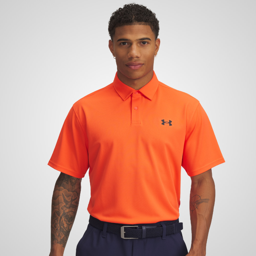 Under Armour Men's T2G Pique Golf Polo Shirt