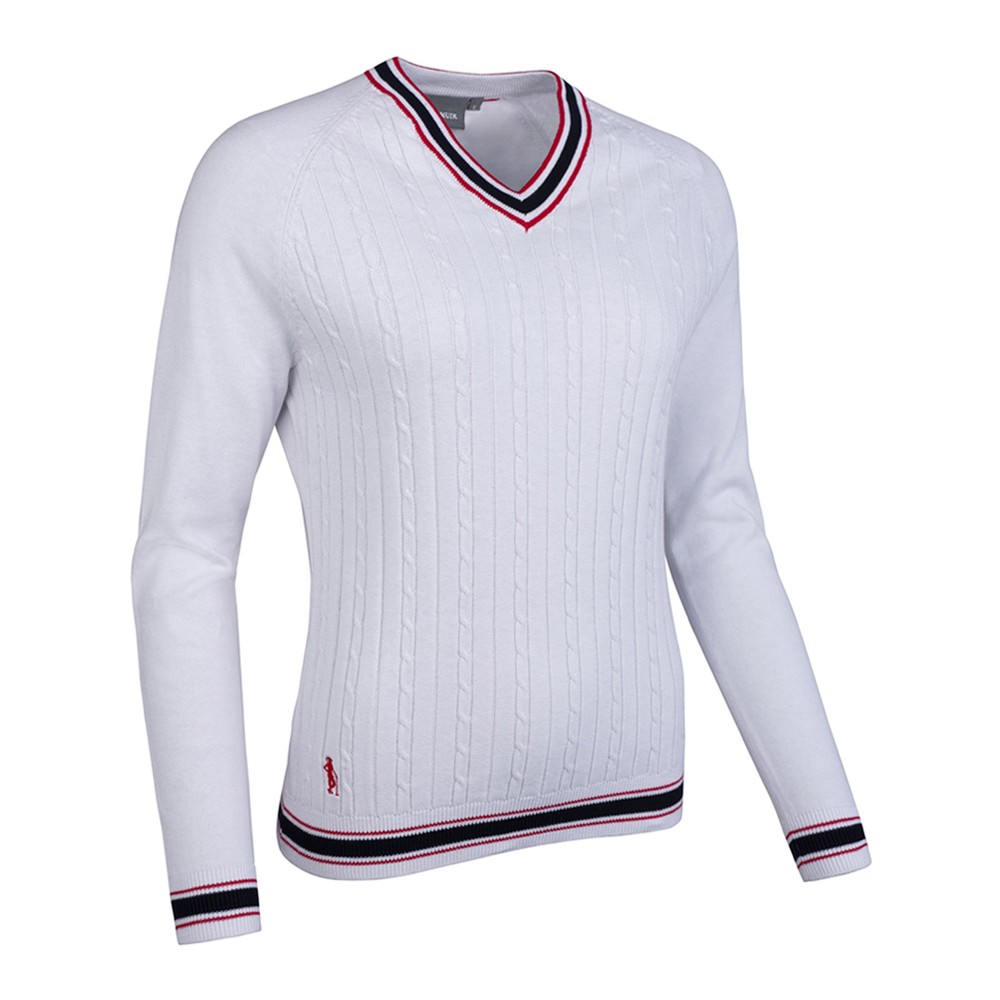 Glenmuir Ladies Connie V-Neck Golf Sweater
