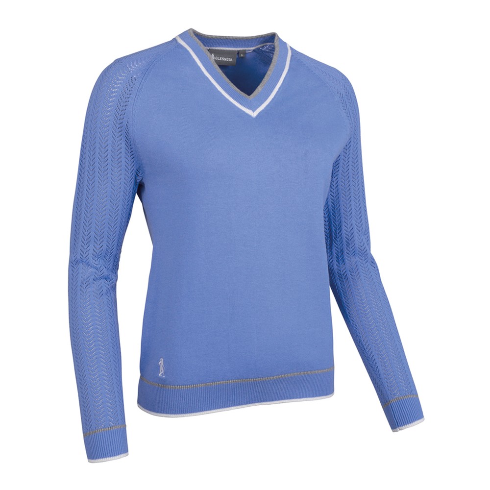 Glenmuir Ladies Willow V-Neck Golf Sweater