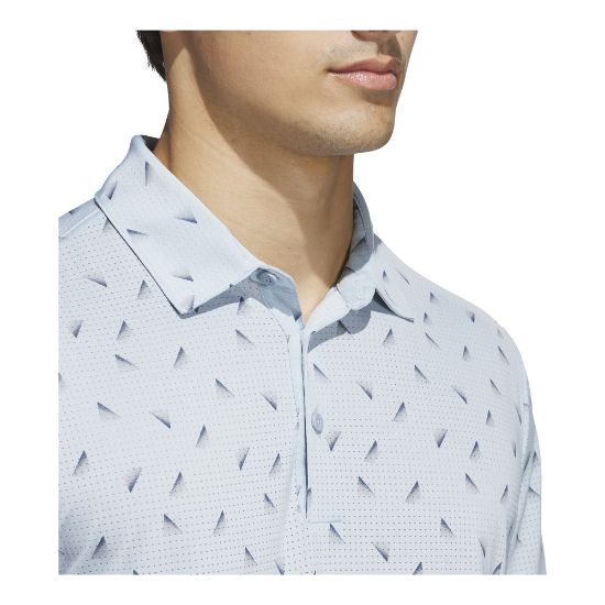 Picture of adidas Men's Ultimate Pattern Mesh Golf Polo Shirt