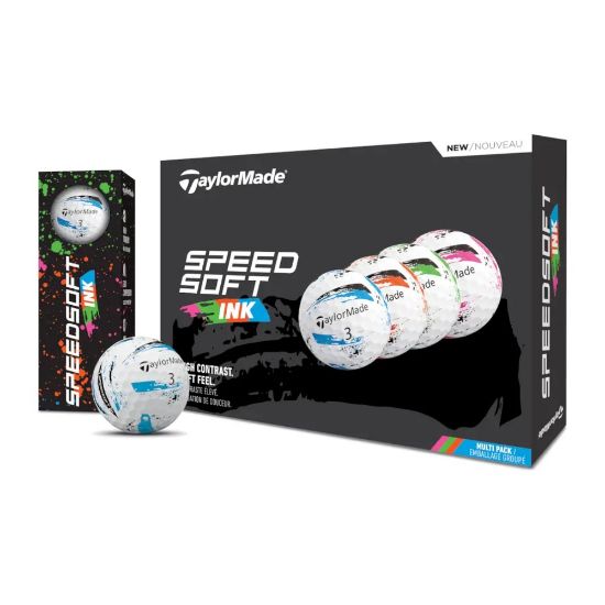 Picture of TaylorMade Speed Soft Ink Multi Golf Balls