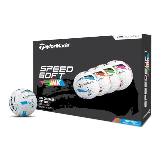 Picture of TaylorMade Speed Soft Ink Multi Golf Balls