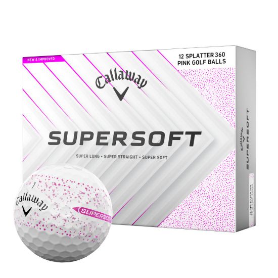 Picture of Callaway Supersoft Splatter Golf Balls