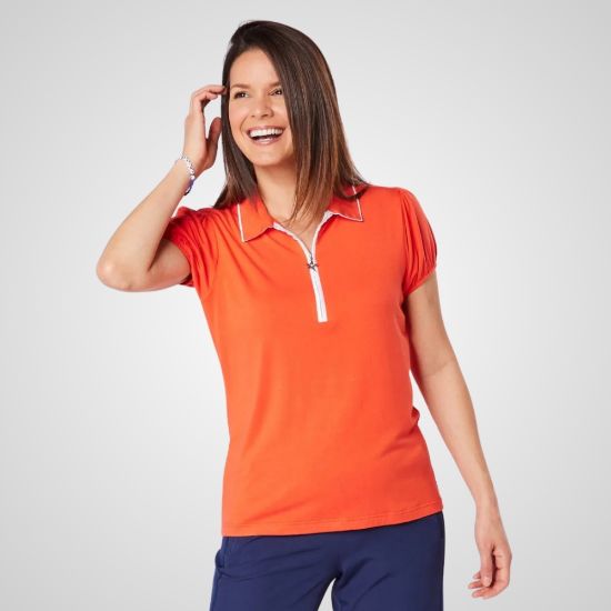 Picture of Swing Out Sister Ladies Minny Golf Polo Shirt