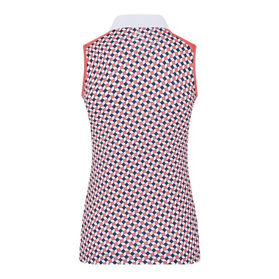 Picture of Swing Out Sister Ladies Beth Sleeveless Golf Polo Shirt