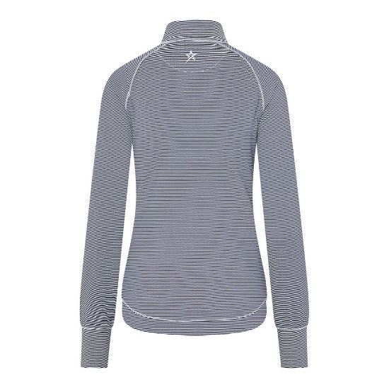 Picture of Swing Out Sister Ladies Lottie Stripe 1/4 Zip Golf Midlayer