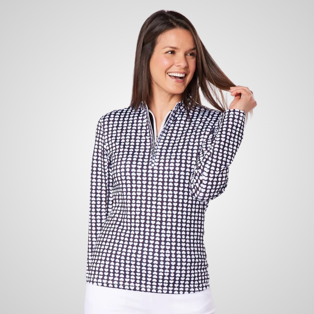 Swing Out Sister Ladies Layla 1/4 Zip Golf Midlayer