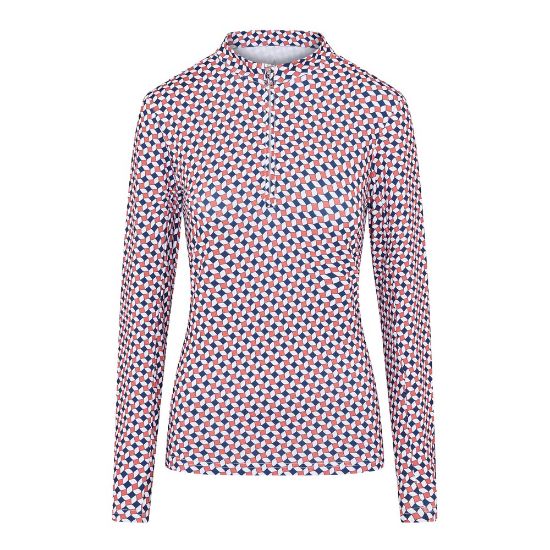Picture of Swing Out Sister Ladies Layla 1/4 Zip Golf Midlayer