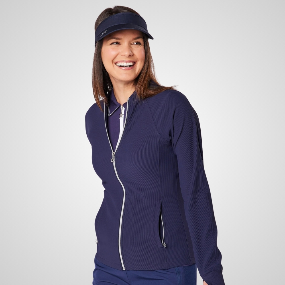 Swing Out Sister Ladies Peach Elite Lightweight Golf Jacket