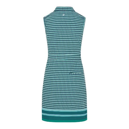 Picture of Swing Out Sister Ladies Penelope Pattern Sleeveless Golf Dress