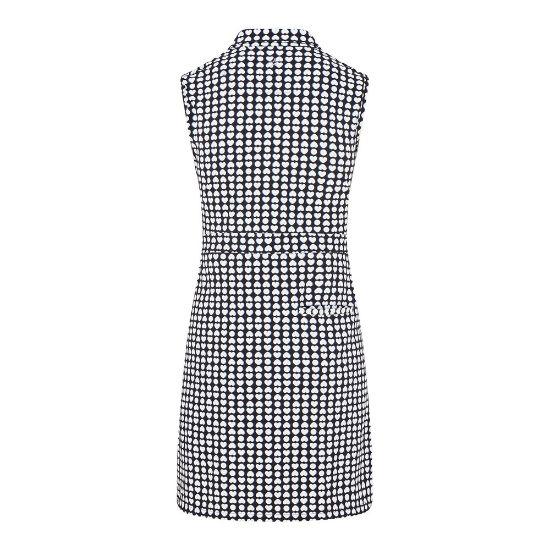 Picture of Swing Out Sister Ladies Penelope Pattern Sleeveless Golf Dress
