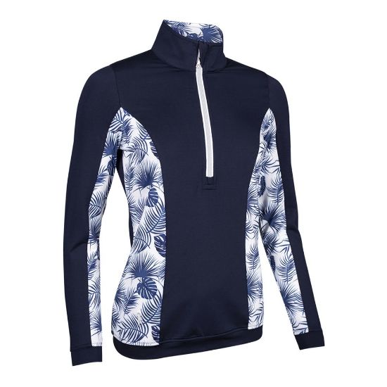Carina-NavyWhiteTropicalPrint