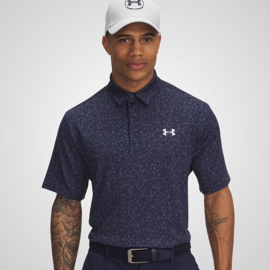 Picture of Under Armour Men's Playoff Printed 3.0 Golf Polo Shirt