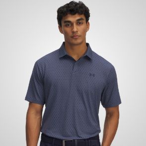 Picture of Under Armour Men's Drive Chill Printed Golf Polo Shirt