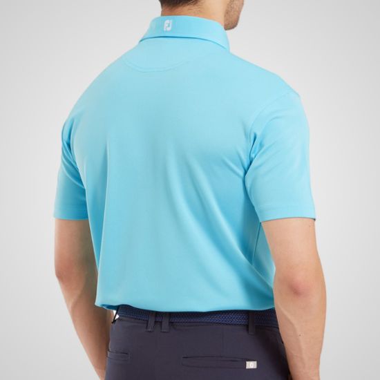 Picture of FootJoy Men's Stretch Pique Solid Golf Polo Shirt