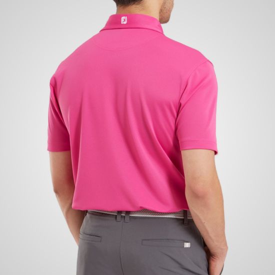 Picture of FootJoy Men's Stretch Pique Solid Golf Polo Shirt