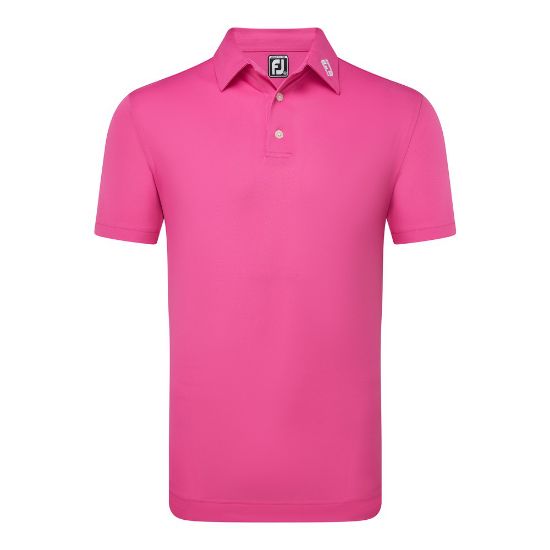 Picture of FootJoy Men's Stretch Pique Solid Golf Polo Shirt