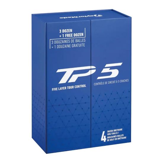 Picture of TaylorMade TP5 Golf Balls - 4 for 3 Loyalty Pack
