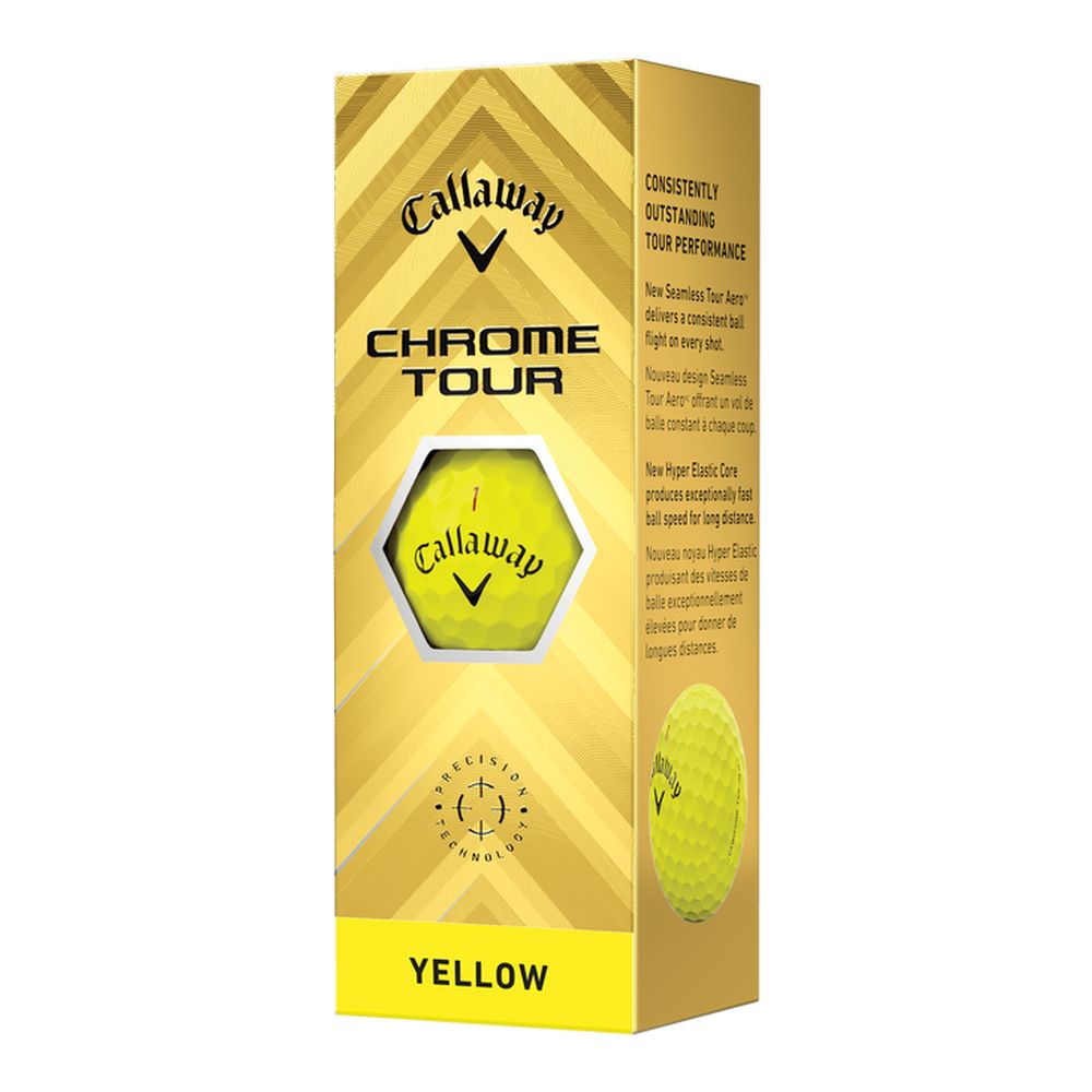 Callaway Chrome Tour Yellow Sleeve