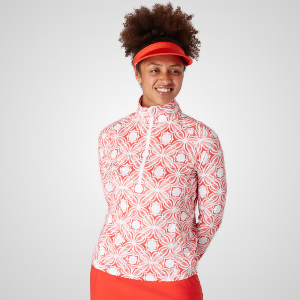 Swing Out Sister Ladies Celeste 1/4 Zip Golf Midlayer