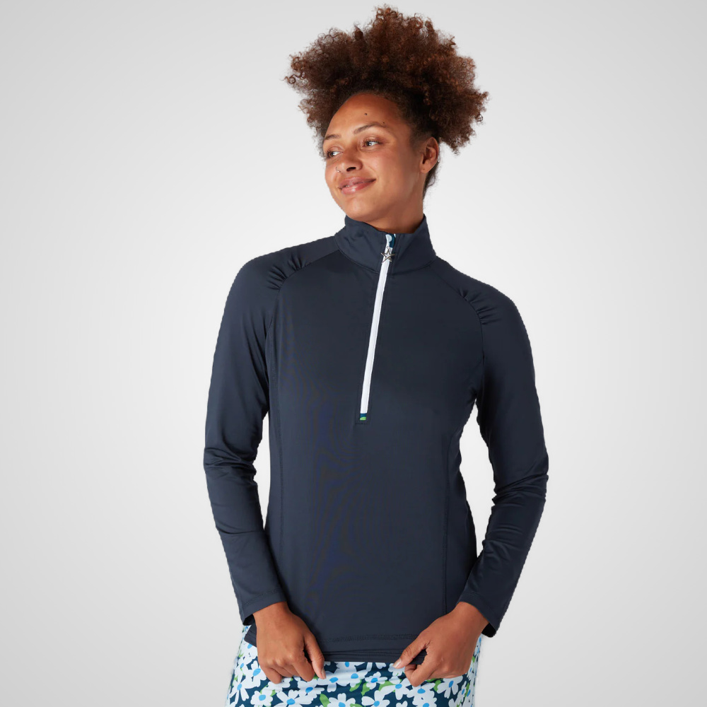 Swing Out Sister Ladies Celeste 1/4 Zip Golf Midlayer