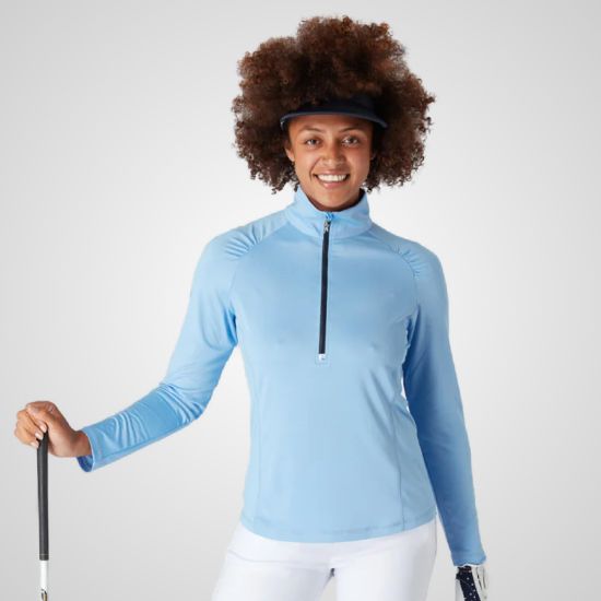 Picture of Swing Out Sister Ladies Celeste 1/4 Zip Golf Midlayer