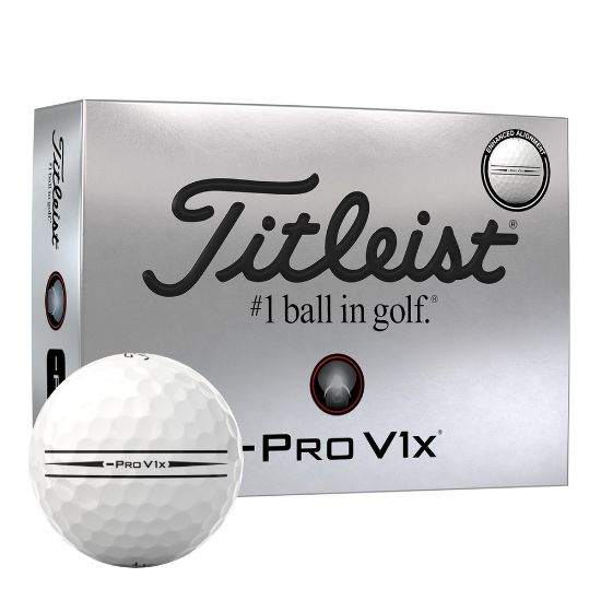 Picture of Titleist Pro V1x Left Dash Enhanced Align Golf Balls
