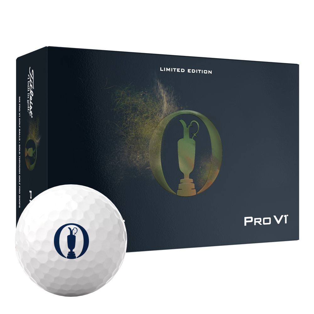 Titleist Pro V1 'The Open' Golf Balls (Half Dozen)